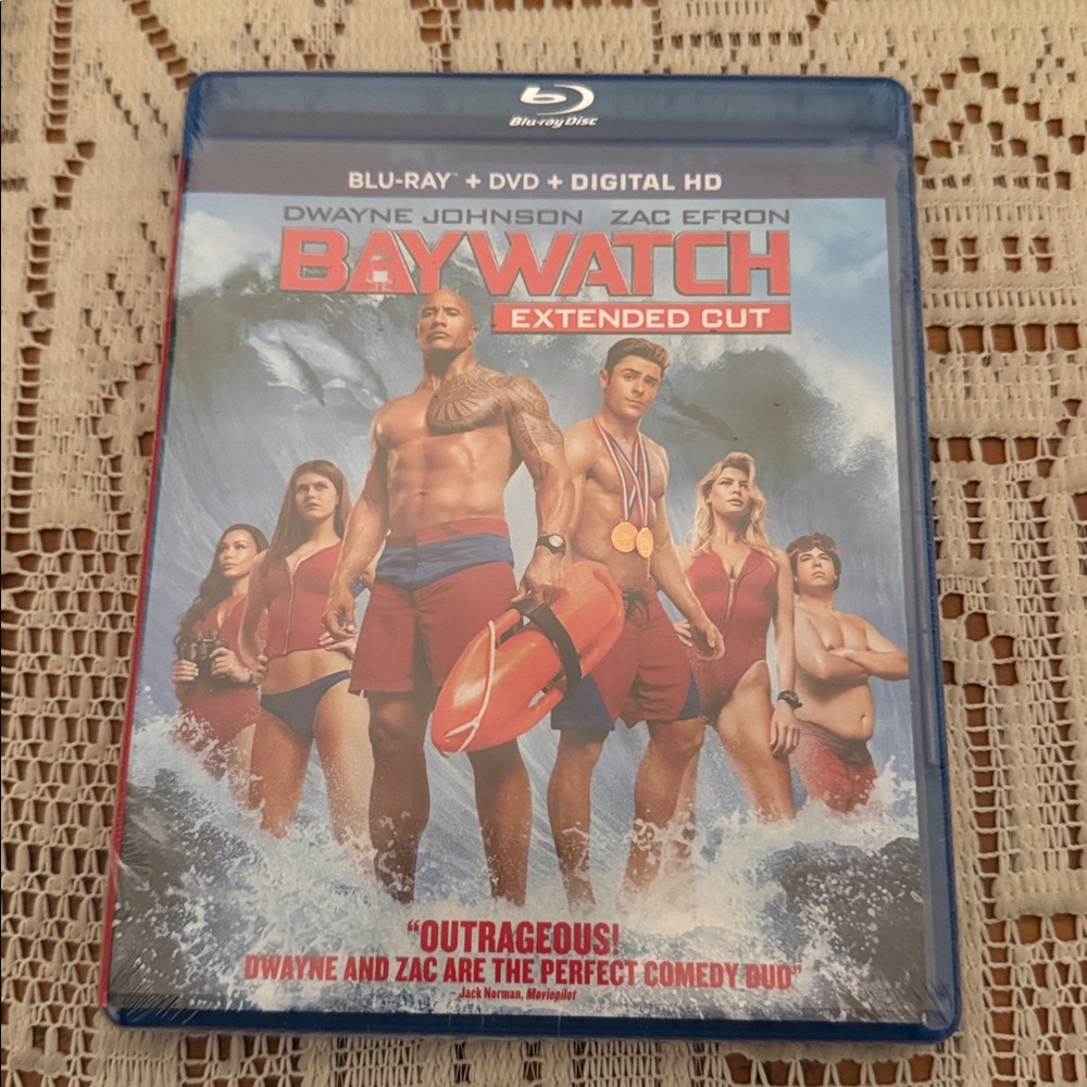 Baywatch Extended Cut Blu-ray Disc Sealed